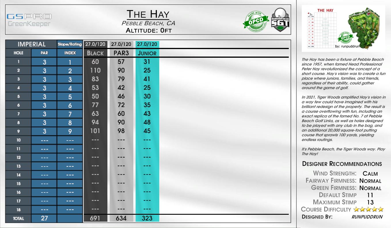 The Hay scorecard