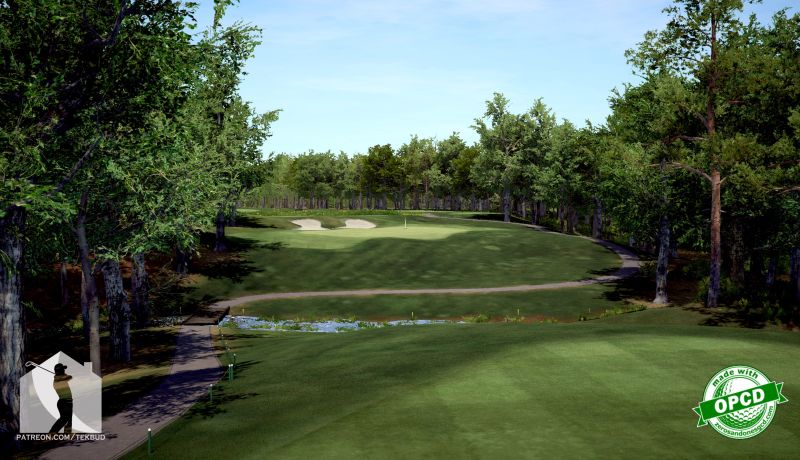 Double Eagle Golf Club Par 3 — GSPro course in Galena, Ohio, USA, designed by Tekbud