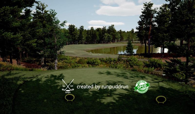 The Club at 12 Oaks — GSPro course in Holly Springs, North Carolina, USA, designed by runpuddrun