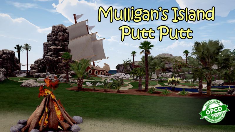 Mulligan’s Island Putt Putt – Cave Course — GSPro course in Garden City Beach, St. Simons Island, designed by JPruitt10