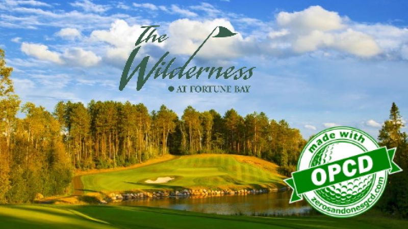 The Wilderness at Fortune Bay — GSPro course in Tower, Minnesota, USA