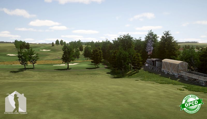 Eagles Ascent — GSPro course in Worley, Indiana, USA, designed by Tekbud