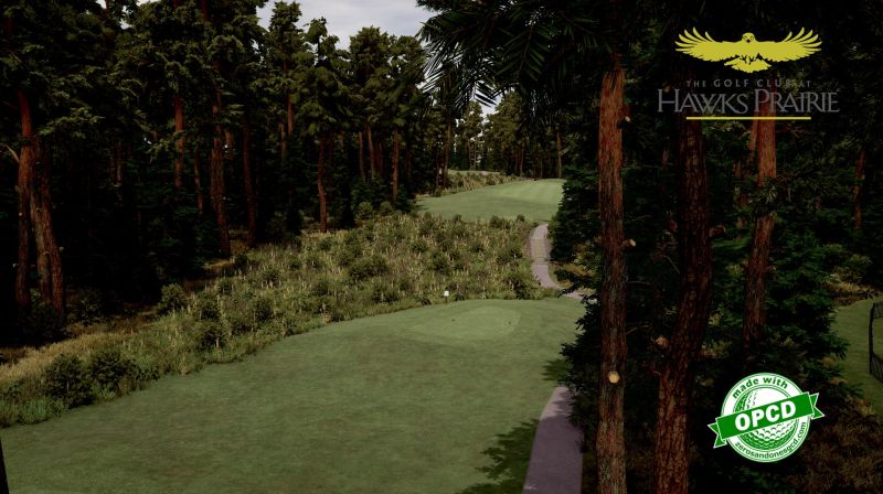 The GC at Hawks Prairie – The Woodlands — GSPro course in Lacey, Washington, USA, designed by scotth67