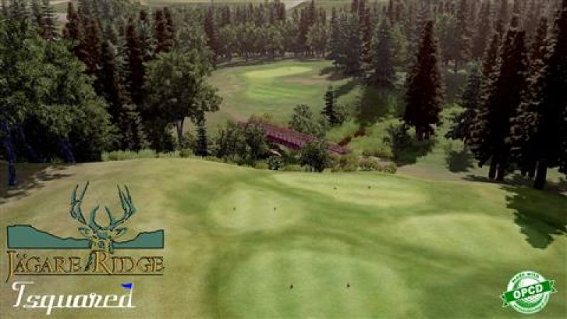Jagare Ridge — GSPro course in Edmonton, Alberta, Canada, designed by Tsquared