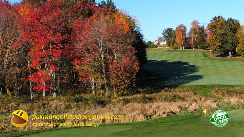 The Ranch Golf Club Fall — GSPro course in Southwick, Massachusetts, USA