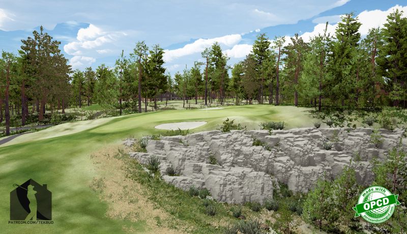Broken Top Club — GSPro course in Bend, Oregon, USA, designed by Tekbud