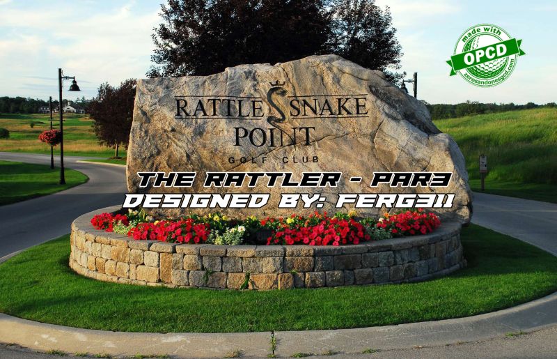RattleSnake Point Golf Club – The Rattler Par 3 — GSPro course in Milton, Ontario, Canada, designed by Ferg311