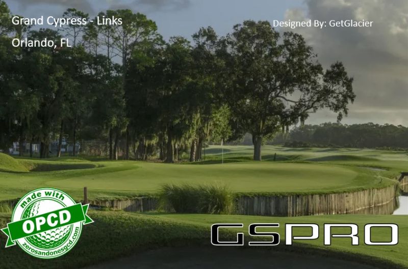 Grand Cypress – Links — GSPro course in Orlando, Florida, USA, designed by GetGlacier