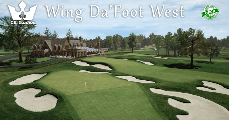 Wing Da'Foot West Course
