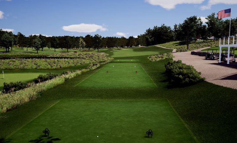 Richmond County Country Club — GSPro course in Staten Island, New York, USA, designed by runpuddrun