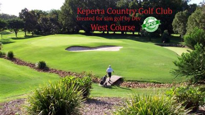 Keperra Country Golf Club – West Course — GSPro course in Brisbane, Queensland, Australia
