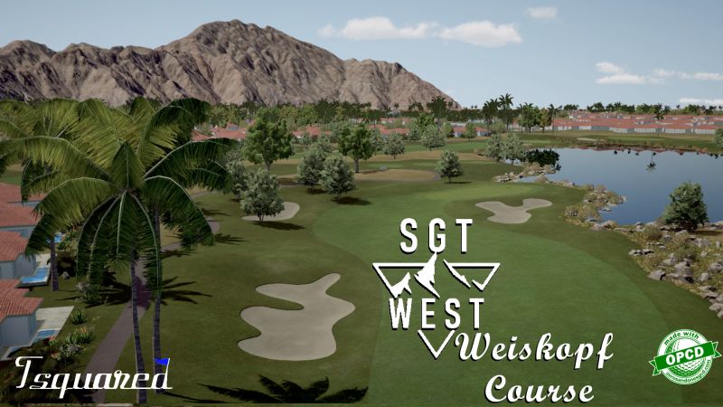 SGT West – Weiskopf Course — GSPro course in La Quinta, California, USA
