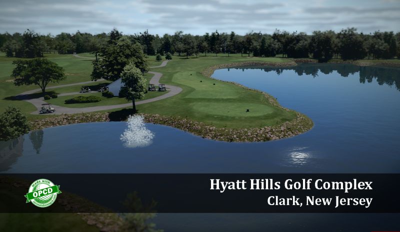 Hyatt Hills Golf Complex — GSPro course in Clark, New Jersey, USA, designed by JPruitt10