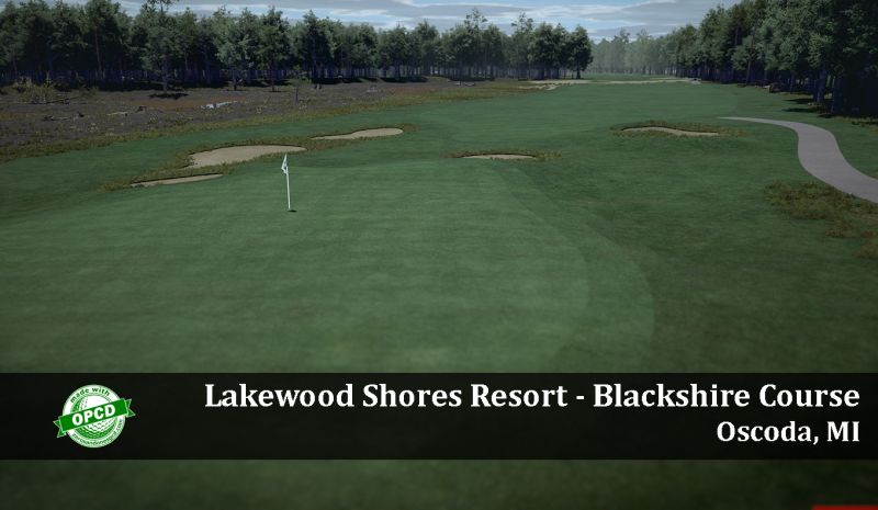 Lakewood Shores Blackshire — GSPro course in Oscoda, Michigan, USA, designed by JPruitt10