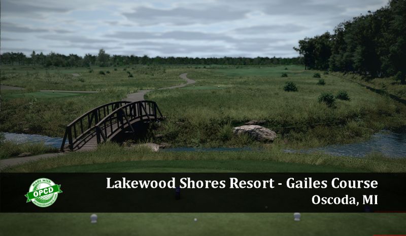 Lakewood Shores Gailes — GSPro course in Oscoda, Michigan, USA, designed by JPruitt10