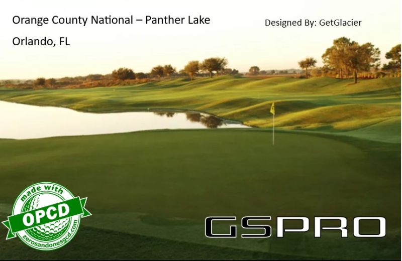 Orange County National – Panther Lake — GSPro course in WinterGreen, Florida, USA, designed by GetGlacier