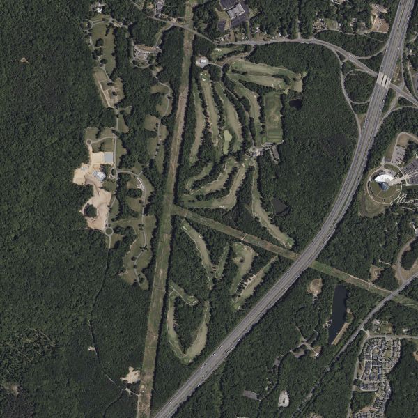 Forest Greens Golf Club — GSPro course in Triangle, Virginia, USA, designed by Tekbud