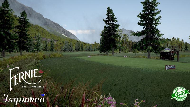 Fernie Golf Club — GSPro course in Fernie, British Colombia, Canada, designed by Tsquared