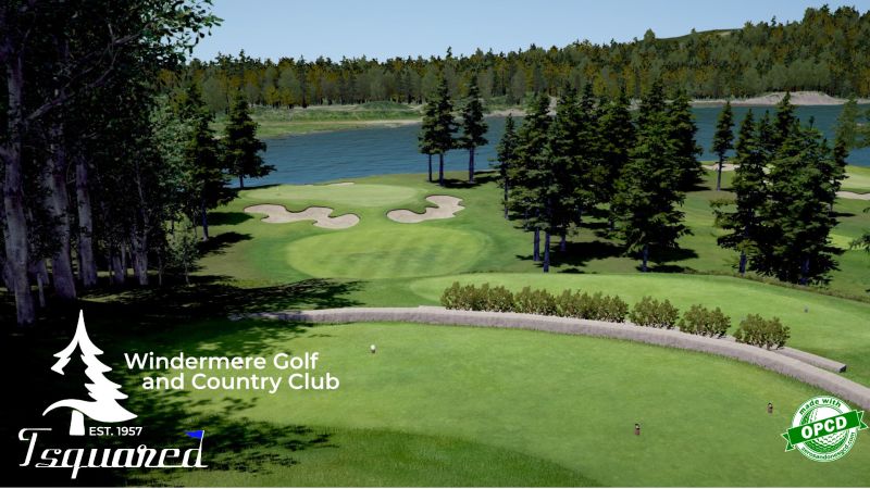 Windermere Golf and Country Club — GSPro course in Edmonton, Alberta, Canada, designed by Tsquared