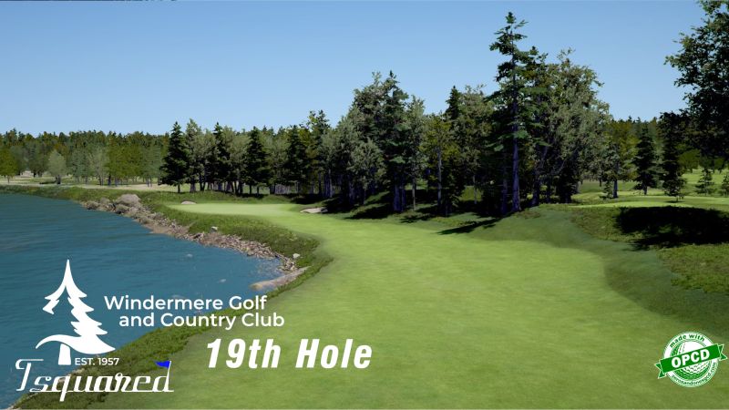Windermere Golf and Country 19th HoleClub — GSPro course in Edmonton, Alberta, Canada, designed by Tsquared