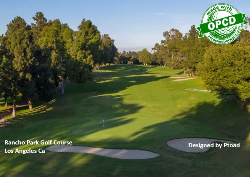 Rancho Park Golf Course — GSPro course in Los Angeles, California, USA