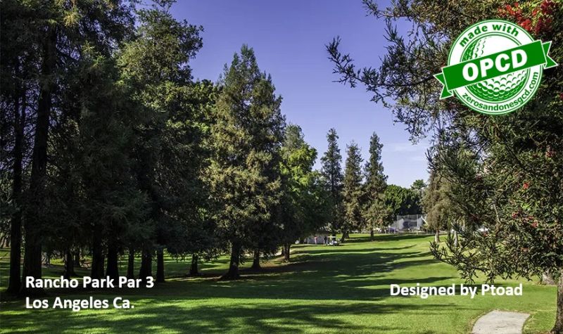 Rancho Park Par 3 Course — GSPro course in Los Angeles, California, USA