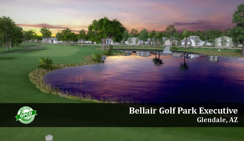 Bellair Golf Park Executive — GSPro course in Glendale, Arizona, USA, designed by JPruitt10