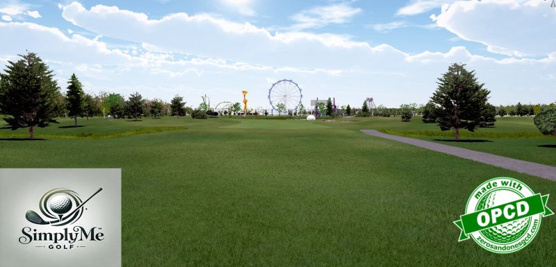 Harma Golf — GSPro course in Areenantie, Ylihärmä, Finland, designed by simplyme80