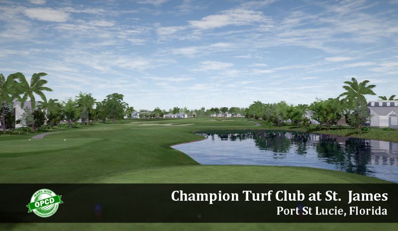 Champion Turf Club at St. James — GSPro course in Port St. Lucie, Florida, USA, designed by JPruitt10