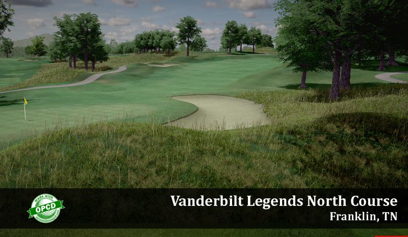 Vanderbilt Legends North Course — GSPro course in Franklin, Tennessee, USA, designed by JPruitt10