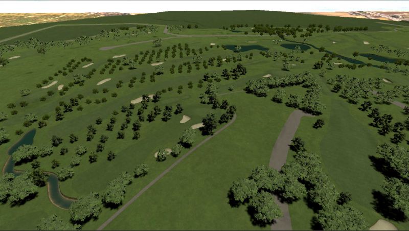 Club de Golf Campano — GSPro course in Chiclana de la Frontera, Cádiz, Spain, designed by NXT
