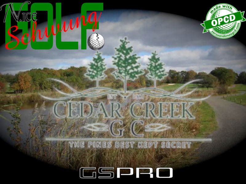 Cedar Creek – Bayville NJ — GSPro course in Bayville, New Jersey, USA, designed by Maldavius