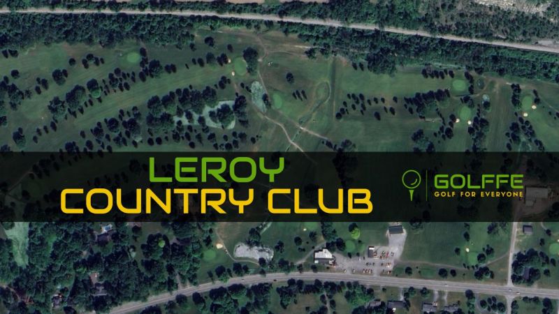 LeRoy Country club — GSPro course in LeRoy, New York, USA, designed by Golffe