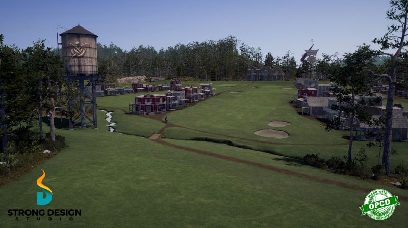 Twisted Sticks Putting Course