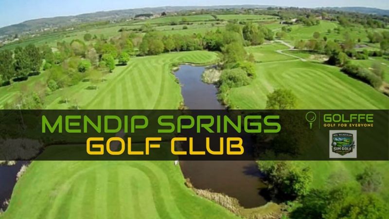 Mendip Springs – Brinsea — GSPro course in Congresbury, Bristol, UK, designed by Golffe / NMSimGolf