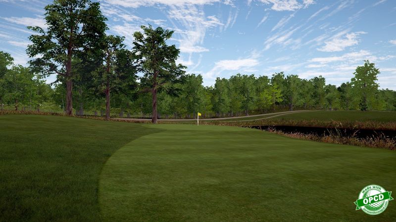 Hazy Hills — GSPro course in Hudson, Illinois, USA, designed by tm
