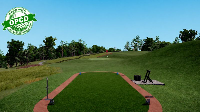 The Back Yard – Par 3 — GSPro course in Oxmoor, Alabama, USA, designed by Clapfosho