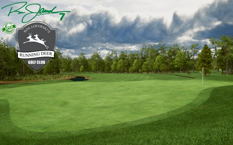 Running Deer Golf Club — GSPro course in Pittsgrove, New Jersey, USA, designed by CickNostanzo