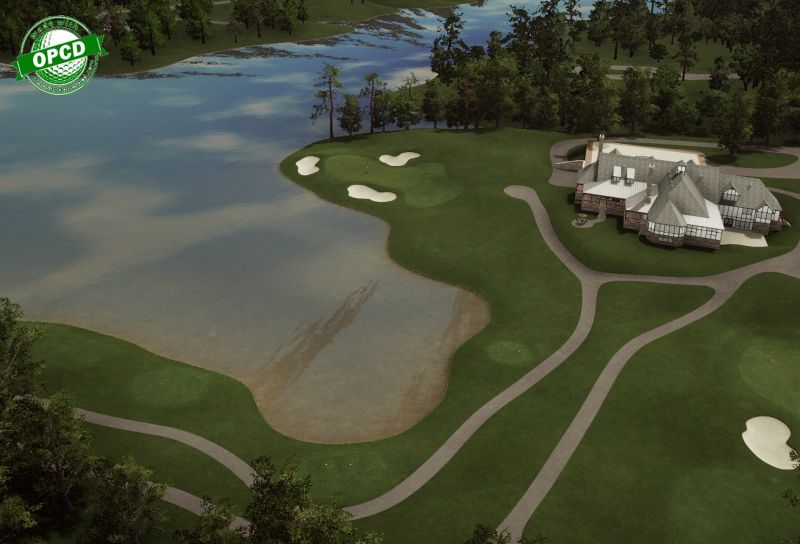 Kinloch Golf Club 19th Hole — GSPro course in Manakin-Sabot, Virginia, USA, designed by chrisnatca