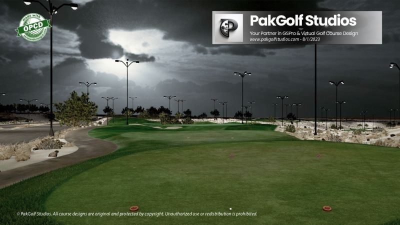 Angel Park – Cloud 9 — GSPro course in Las Vegas, Nevada, USA, designed by pakman