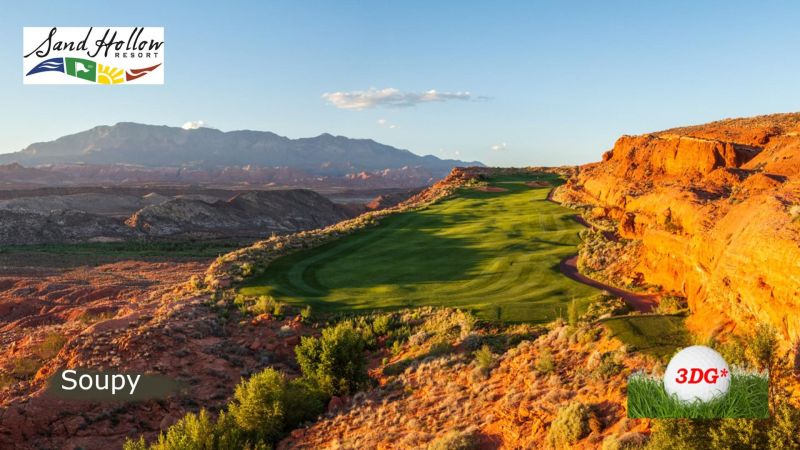 Sand Hollow — GSPro course in Hurricane, Utah, USA