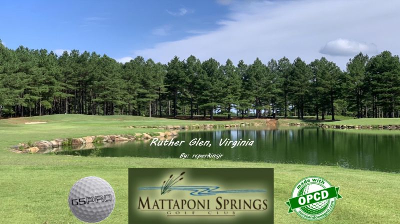 Mattaponi Springs — GSPro course in Ruther Glen, Virginia, USA, designed by RCPerkinsJr
