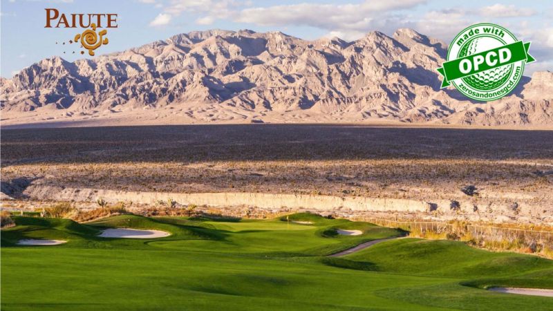 Paiute Snow Mountain — GSPro course in Las Vegas, Nevada, USA, designed by Stingreye