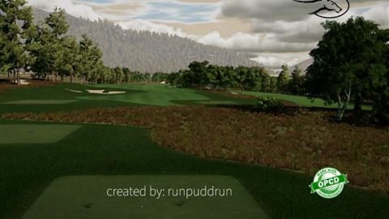 The Club at Flying Horse — GSPro course in Colorado Springs, Colorado, USA, designed by runpuddrun