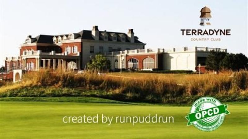 Terradyne Country Club — GSPro course in Andover, Kansas, USA, designed by runpuddrun