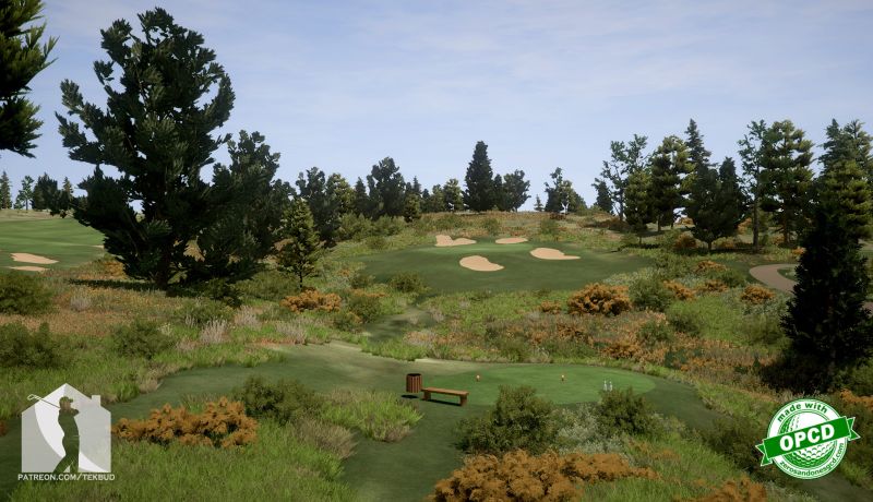 Parker Golf Club — GSPro course in Parker, Colorado, USA, designed by Tekbud
