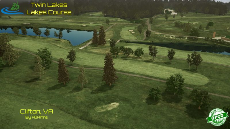 Twin Lakes – Lakes Course — GSPro course in Clifton, Indiana, USA, designed by AllArms
