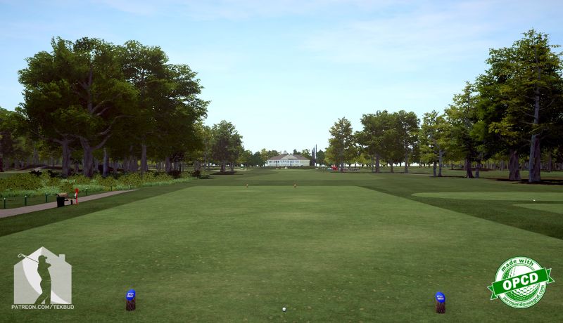 Paint Branch — GSPro course in College Park, Maryland, USA, designed by Tekbud
