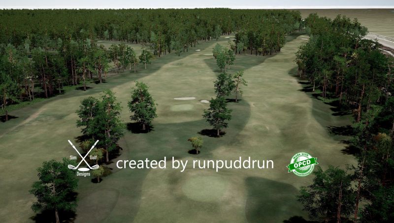 Great Dunes — GSPro course in Jekyll Island, Georgia, USA, designed by runpuddrun