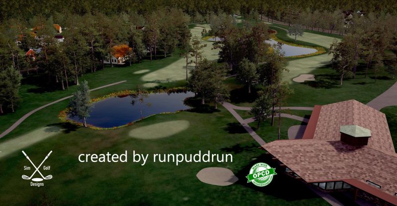 Turkey Creek Golf Club — GSPro course in Alachua, Indiana, USA, designed by runpuddrun